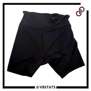 Tommie Copper Women's Waistband Back Support Compression Shorts Black Large